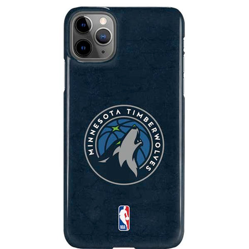 NBA Minnesota Timberwolves Distressed iPhone Cases